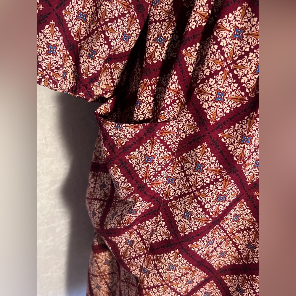 Geometric Patterned Dress - image 2